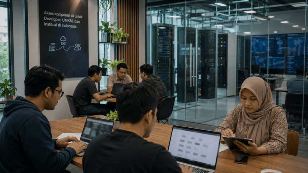 Sahabat-AI dan layanan komputasi yang dirancang untuk pengguna Indonesia