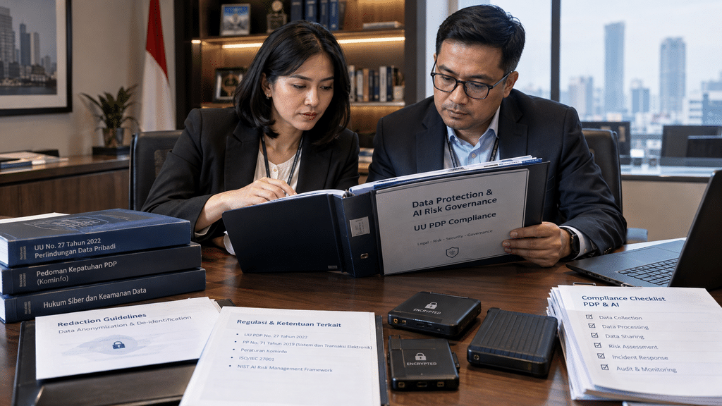 Pimpinan pengadaan teknologi menelaah proposal penawaran vendor AI untuk menyaring klaim agent washing.